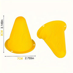 10pcs Roller Skating Cone Obstacle for Agility & Speed Training
