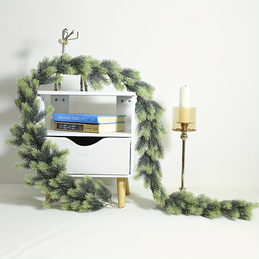 Artificial Pine Branch Christmas Wreath Desktop Decoration