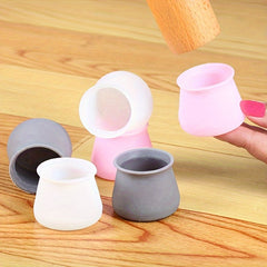 12pcs Chair Foot Cover Anti Slip Stool Protection Cover