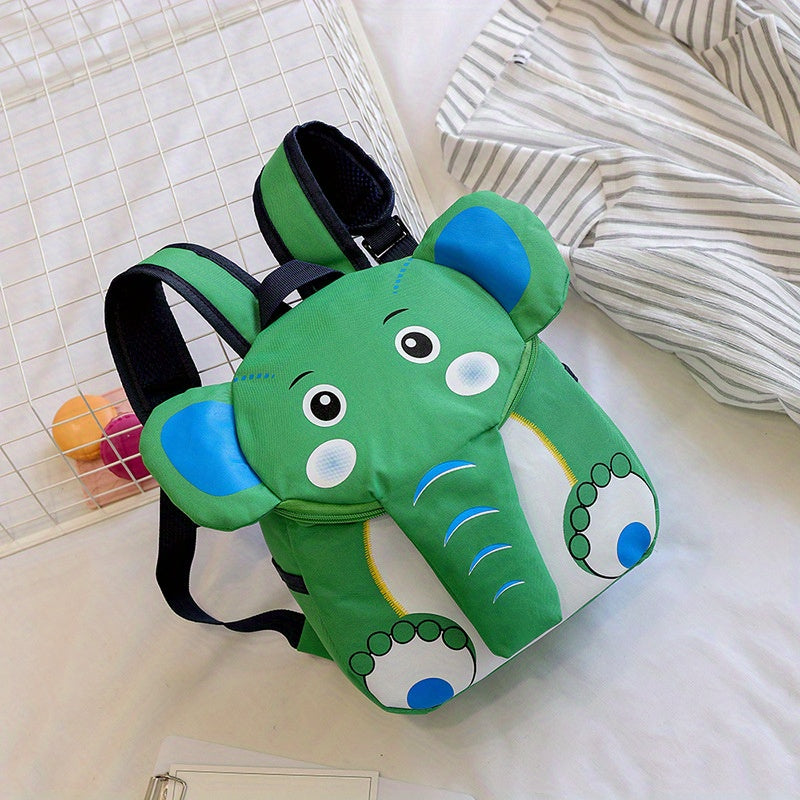 Elephant Shape Kid's School Bag with Adjustable Straps