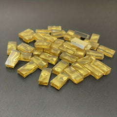65pcs Golden Glass Mosaic DIY Art Manual Materials