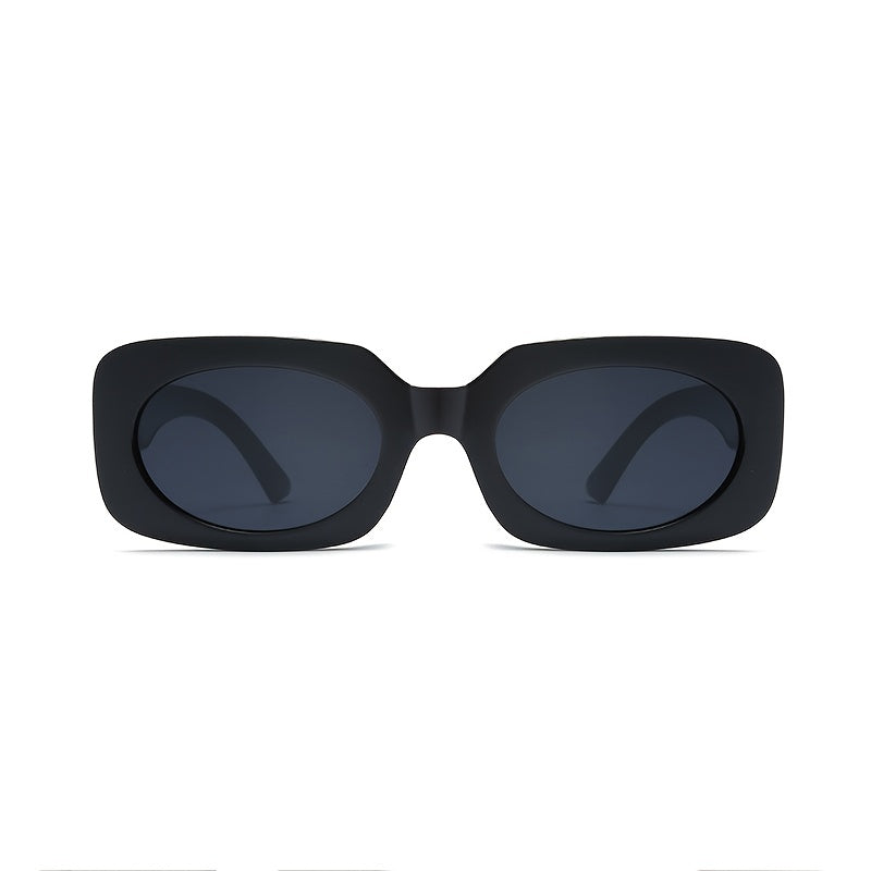 Y2K Candy Sunglasses Rectangle Hiphop Travel Shades UV400