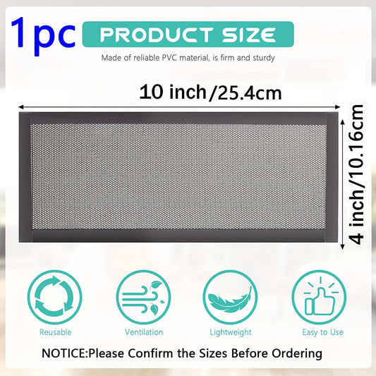 5pcs Sticky Vent Mesh Covers for Home Floor Wall Ceiling Air Vent Filters