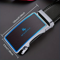 Men's Automatic Buckle Belt Casual Business Belts Father's Holiday Birthday