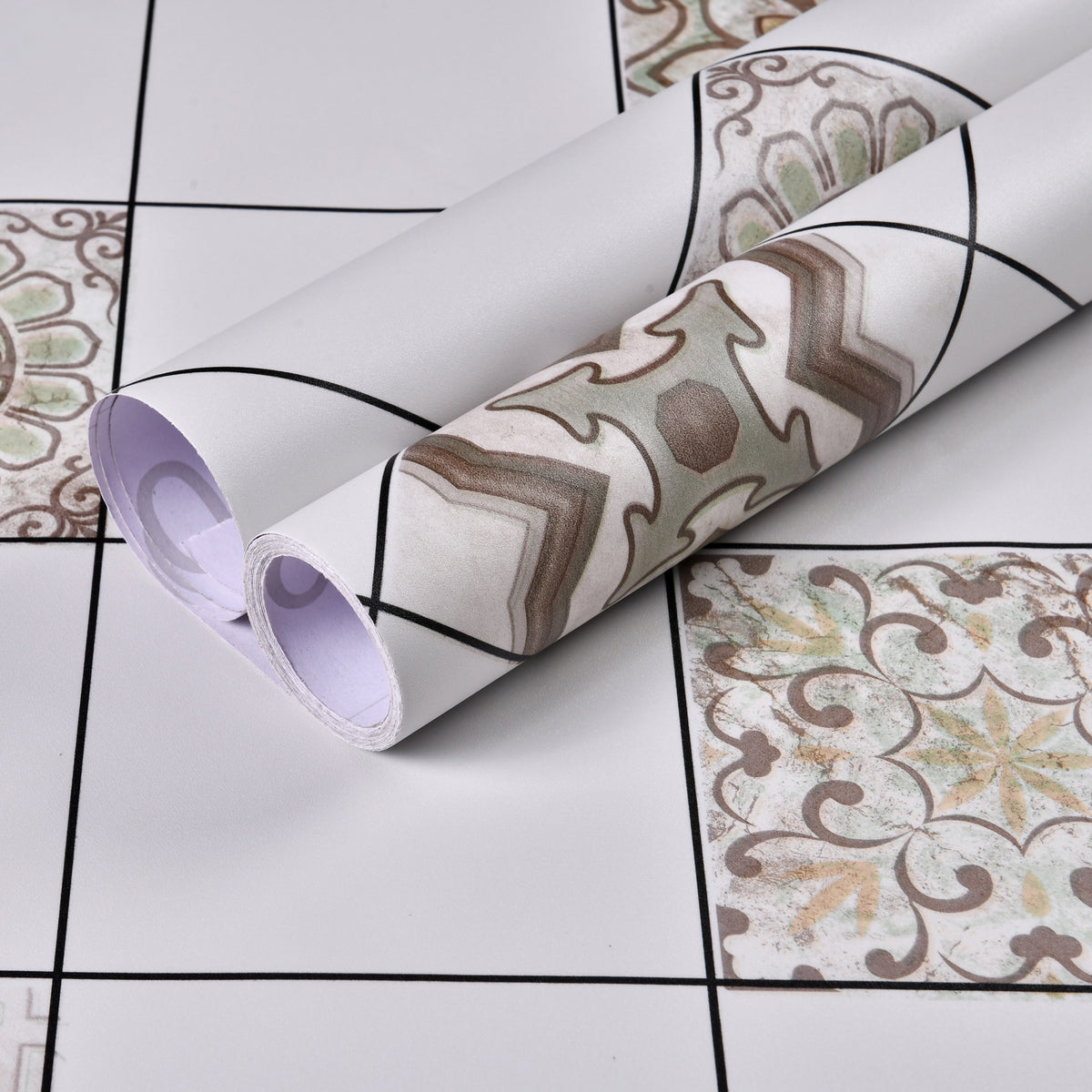 Moroccan Tile Peel & Stick Wallpaper Tile Cover Up Stickers