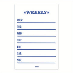 Non-Adhesive Line Style Notes 8x11 60 Sheets