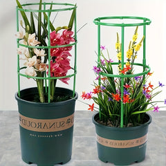 12pcs Plant Support Stakes Half Round Plant Cage Holder Flower Pot Climbing Trel