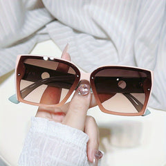 Large Square Sunglasses Anti Glare UV400 Sun Shades For Driving