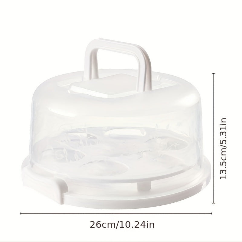 Portable Cake Storage Box Dustproof Anti-Smear Cover Cake Preservation