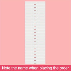 Customized Transparent Name Sticker 3x1 Waterproof Labels Kids Stat