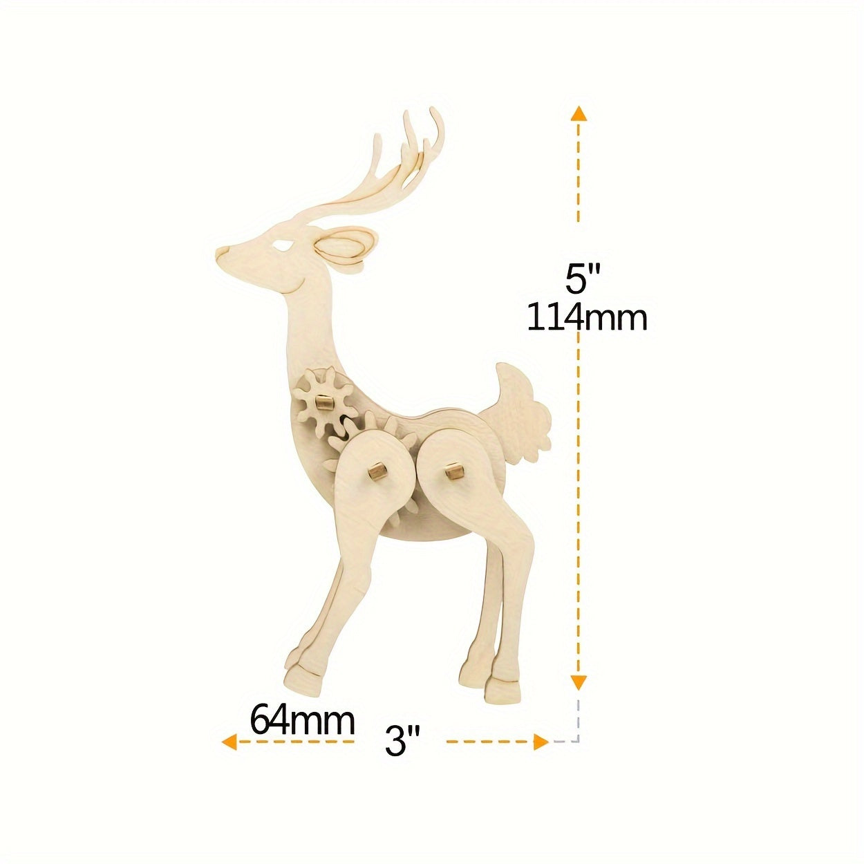 Adult 3D Wooden Animal Puzzles - Educational STEM Craft
