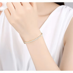 Single Row Zircon Holiday Style Women's Jewelry