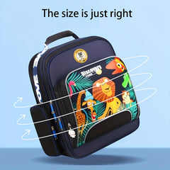 Yome Children's Backpack Primary School Cartoon Lion Dinosaur Pony Bag