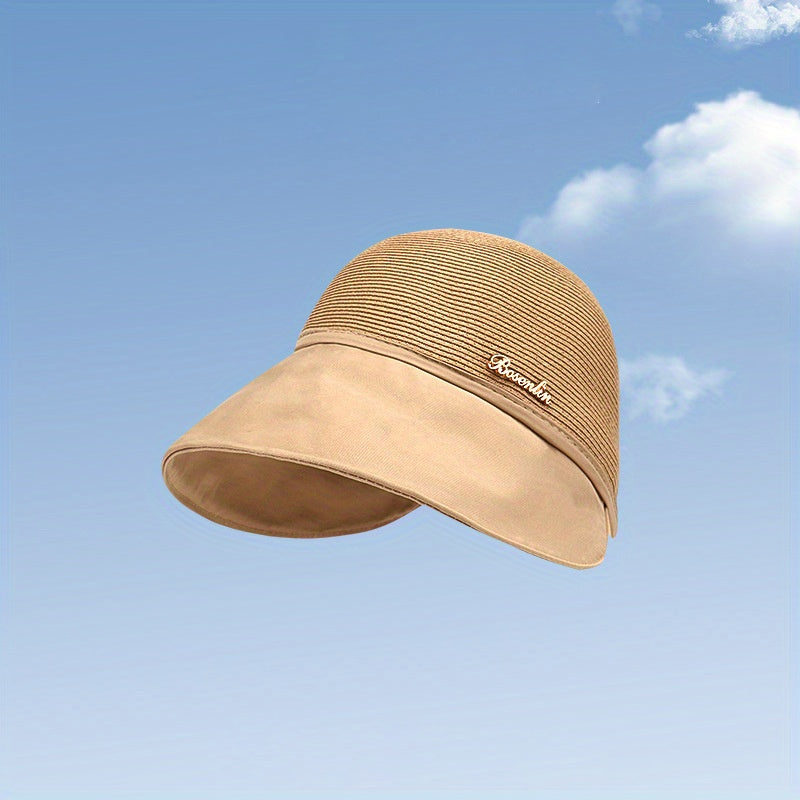 Casual Ponytail Visor Sun Hat UV Protection