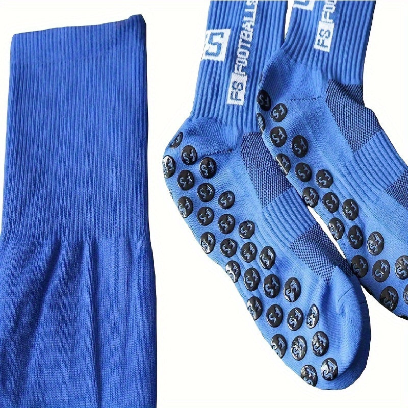 Men's Knee High Football Socks with Gripper