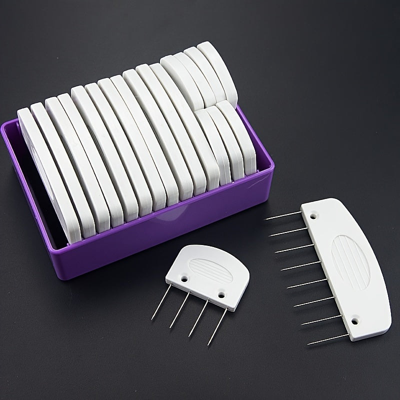 20pcs Knitting Blocks And Needles Kit For Blocking Knit Crochet Lace Needlework