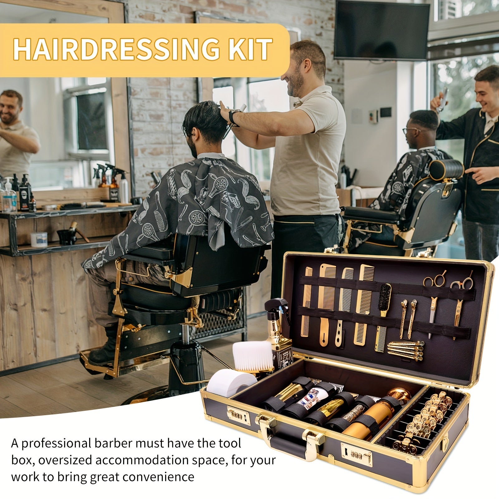Hairdressing Tool Storage Box Portable Organizer