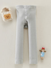 Girls Cotton Solid Leggings Stretch Dress Bottoms For Winter Baby Kids Clothes