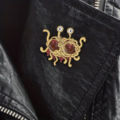 Men's Creative Pastry Eye Accessories Brooch