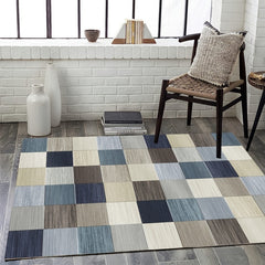 Fluffy Faux Wool Area Rugs Non-slip Large Carpet