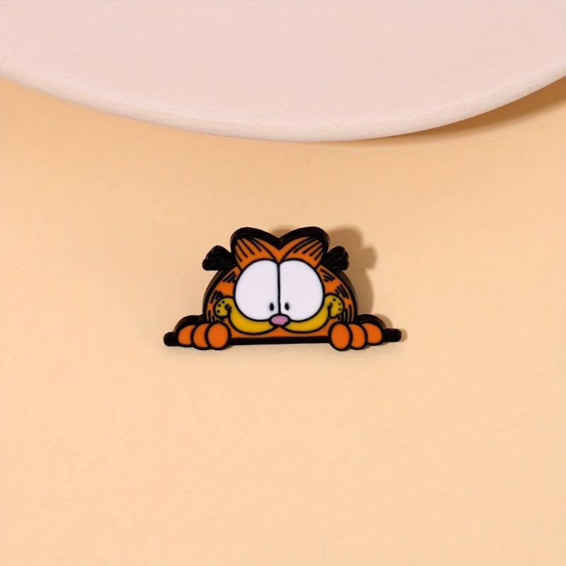 1pc Cartoon Cat Hat Brooch Accessory Pins