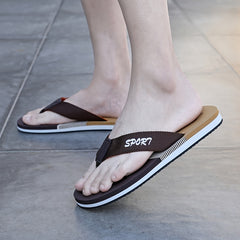 Men's Indoor Casual Flip Flops Summer Home Slippers