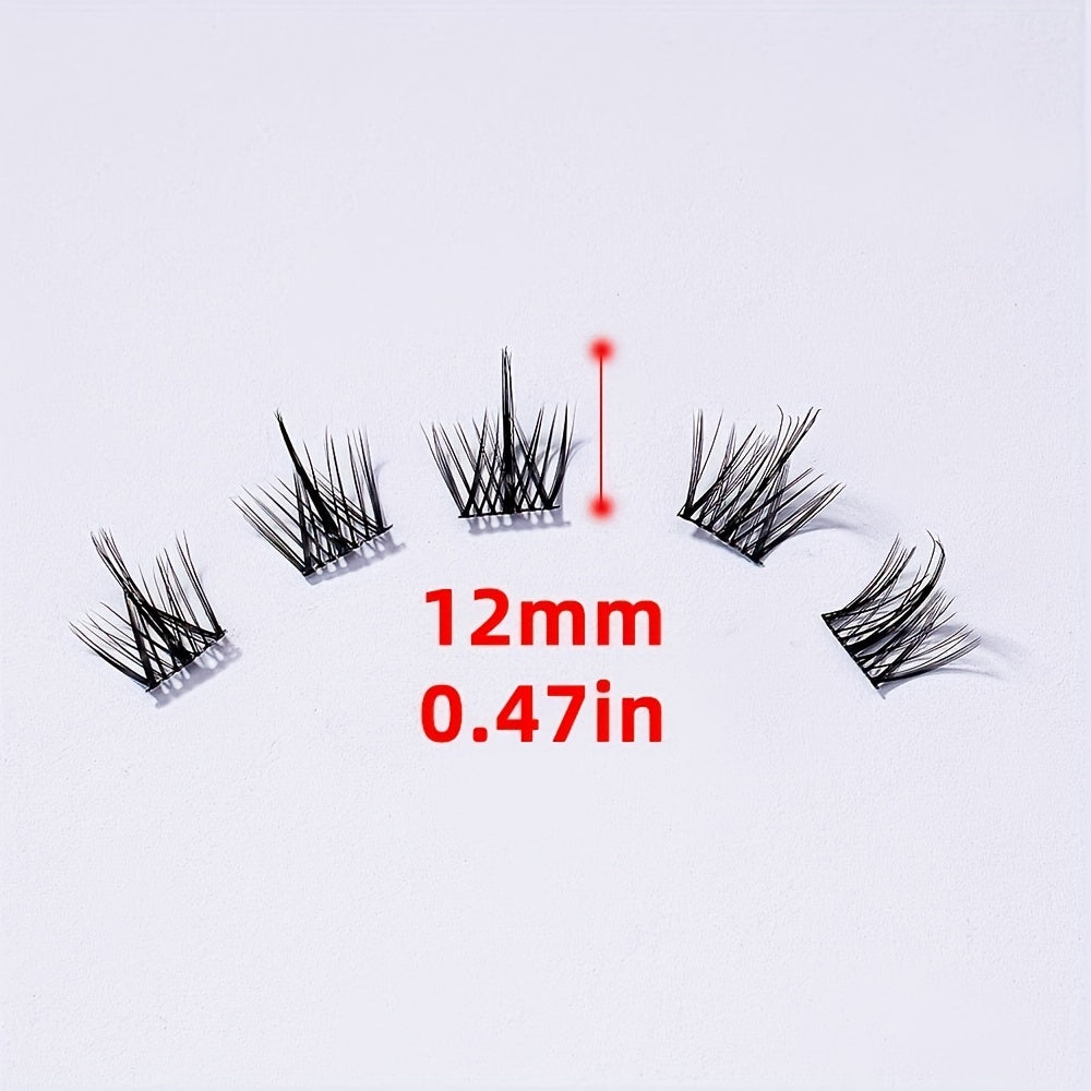 DIY Lash Extension Kit 140pcs D Curl Eyelash Extension Kit
