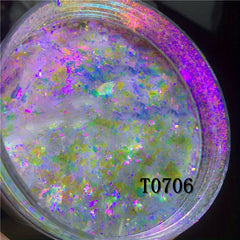 Chrome Chameleon Eyeshadow Flakes - Waterproof Rainbow Pigment