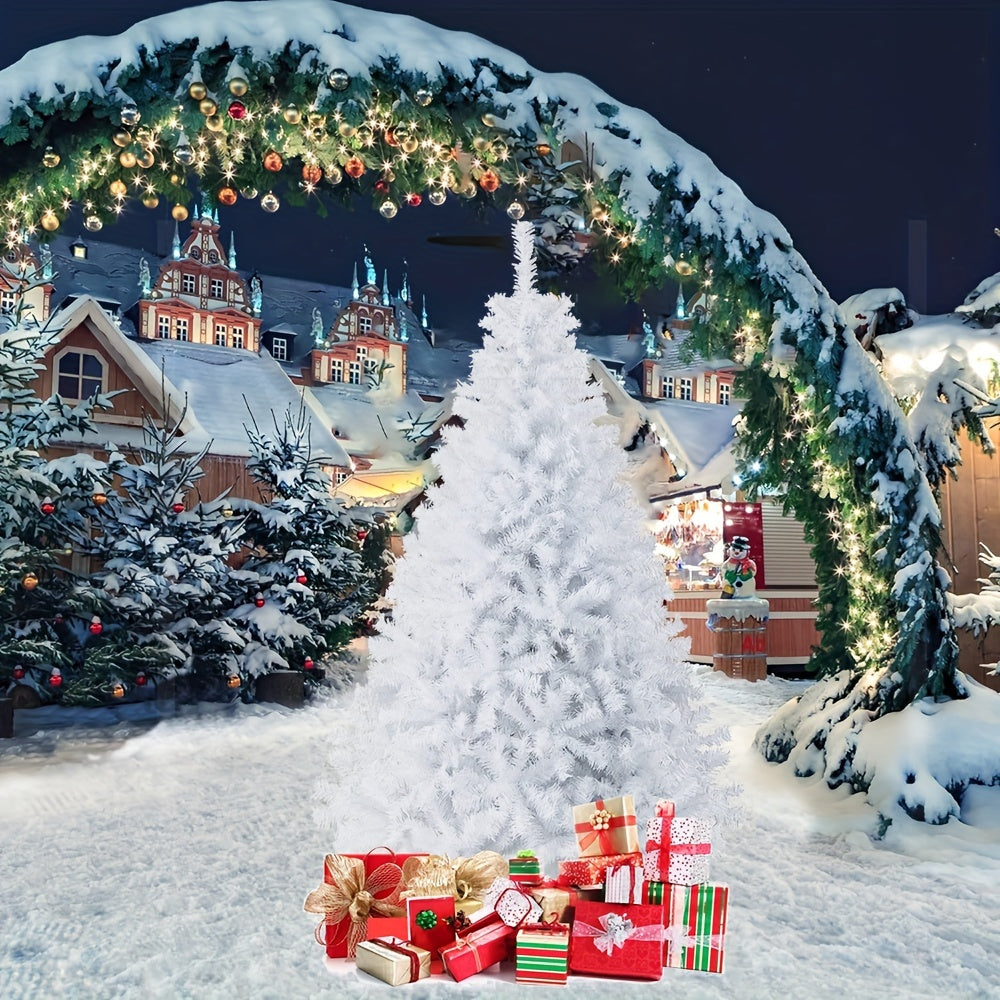 Artificial Christmas Tree with Foldable Stand for Home Office