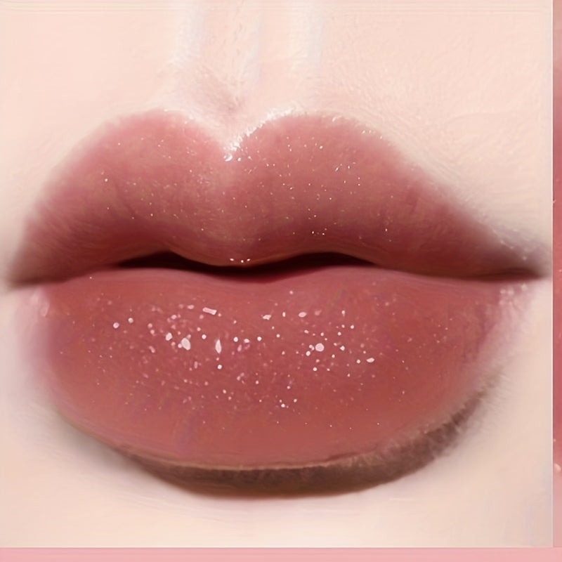 Crystal Jelly Lip Gloss - 5 Shades Glitter Lipstick Colors