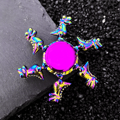 Dinosaur Fidget Spinner Metal Alloy Toy