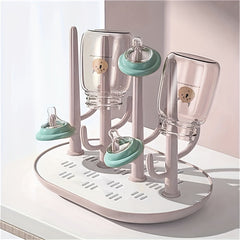 Space Saving Baby Bottle Rack - Organize Your Baby's Bottles