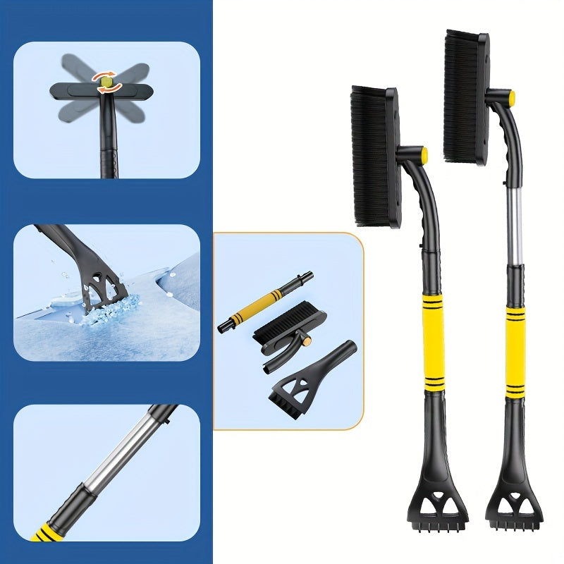 Ice Scraper & Snow Brush for Car Windshield