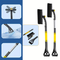 Ice Scraper & Snow Brush for Car Windshield
