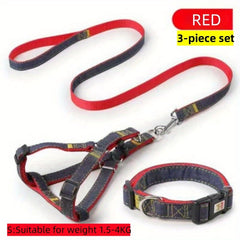 Cowboy Dog Traction Leash & Chest Strap