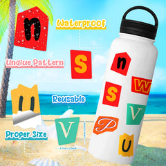 50pcs Cartoon English Letter Early Education Graffiti Stickers
