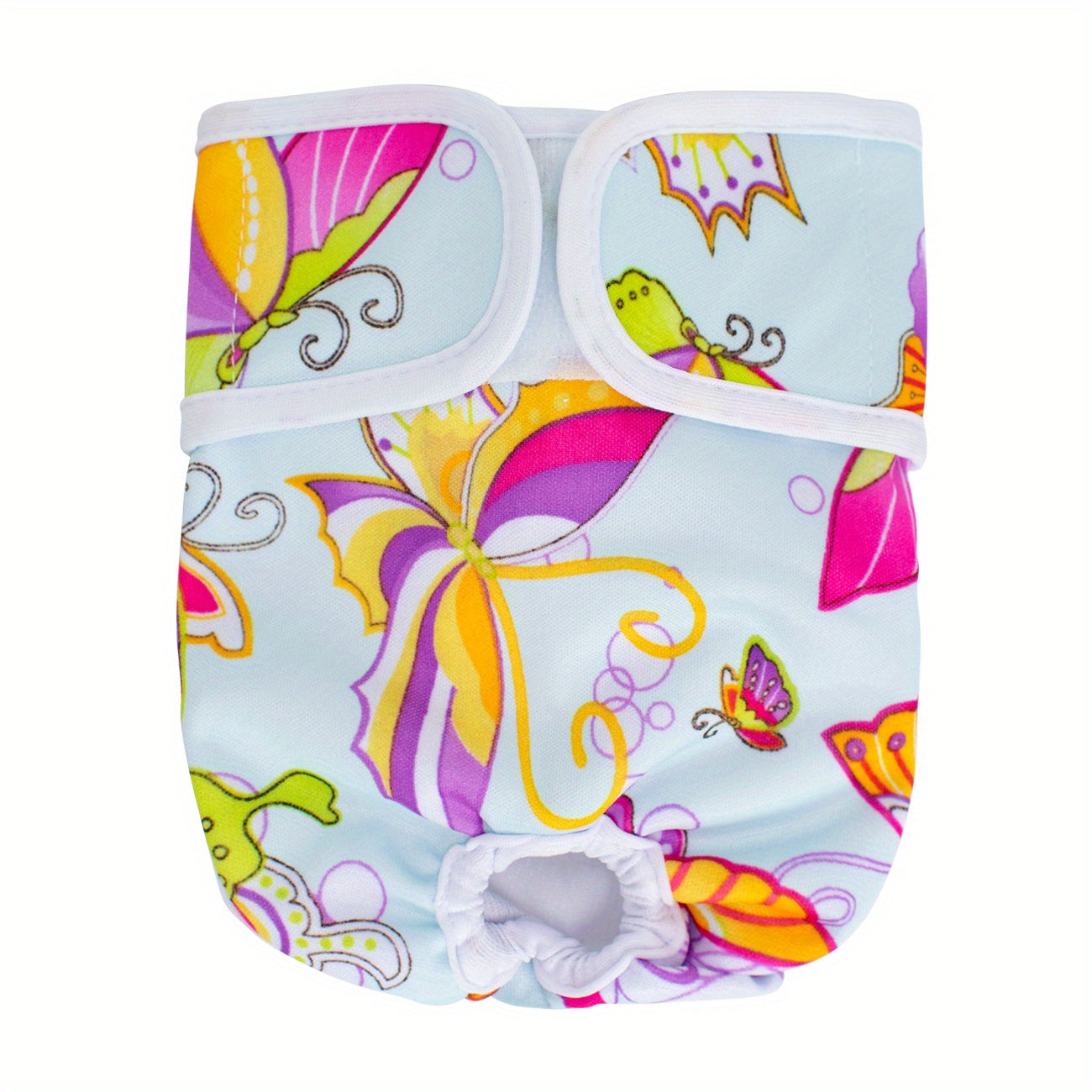 Washable Reusable Dog Diapers Medium Bright For Female Dog Princess