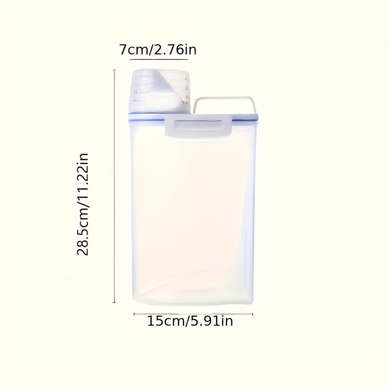 Large Capacity Airtight Rice Dispenser for Fresh Storage