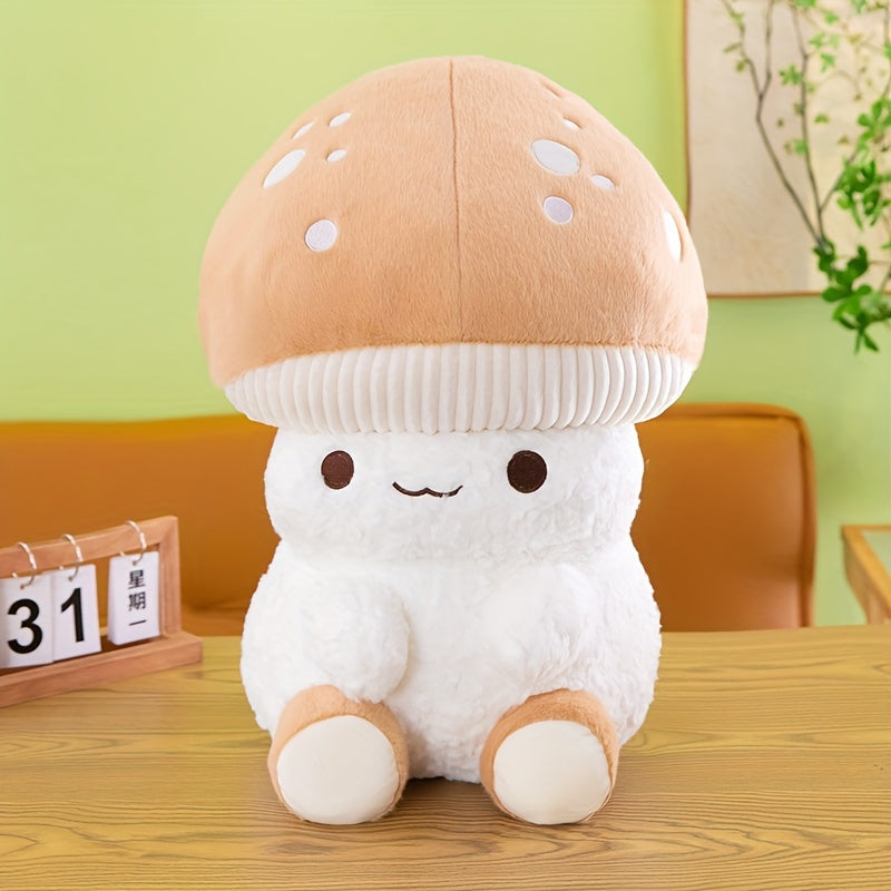 13 77in Mushroom Plush Toy Mushroom Doll Sofa Decoration Gift