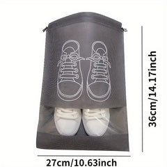10pcs Shoes Storage Bags Portable Waterproof Hanging Bags