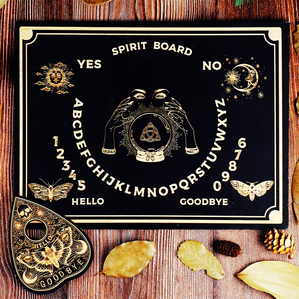 Keithwood Spirit Board & Planchette Kit - Explore Universe Mysteries