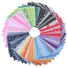 7Pcs Multicolor Floral Cotton Fabric Fat Quarter Bundle For DIY Sewing Patchwork