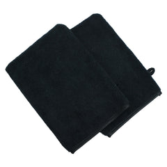 2 Pcs Makeup Remover Gloves Flannel Body Wash Mitts