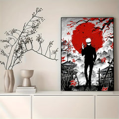 Japanese Anime Cartoon Character Painting On Canvas Wall Art