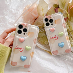 Love Heart Cartoon Earrings Hair Accessories Stationery Phone Case
