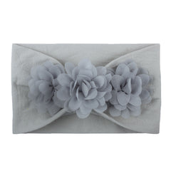 Baby Girls Nylon Three Flower Headband Hair Accessories