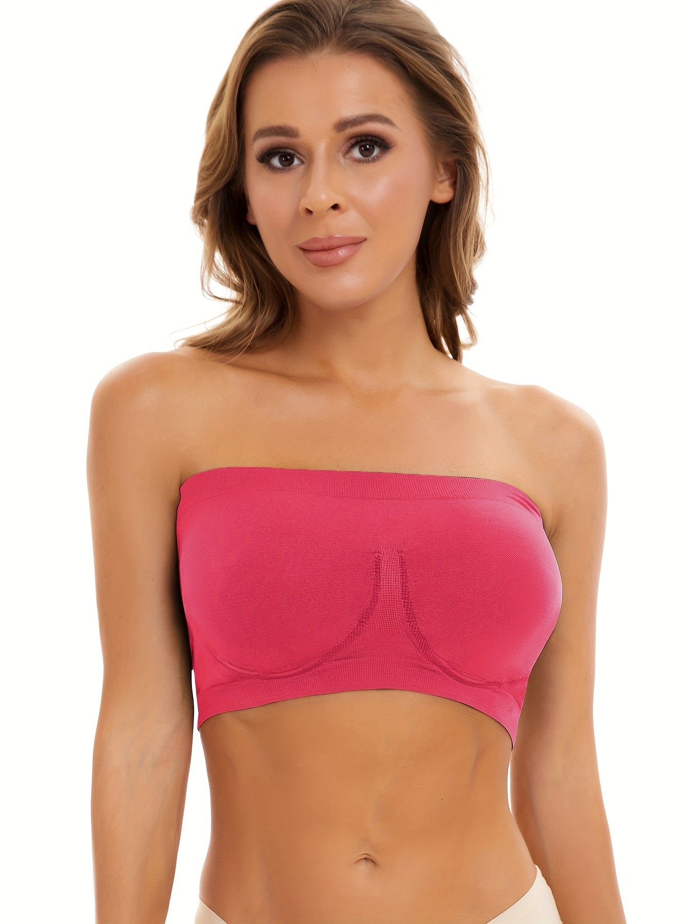 Strapless Seamless Underwire Tube Bra Wrap Chest Lingerie