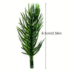 20Pcs Mini Artificial Pine Needles Garland for Christmas Party Decorations