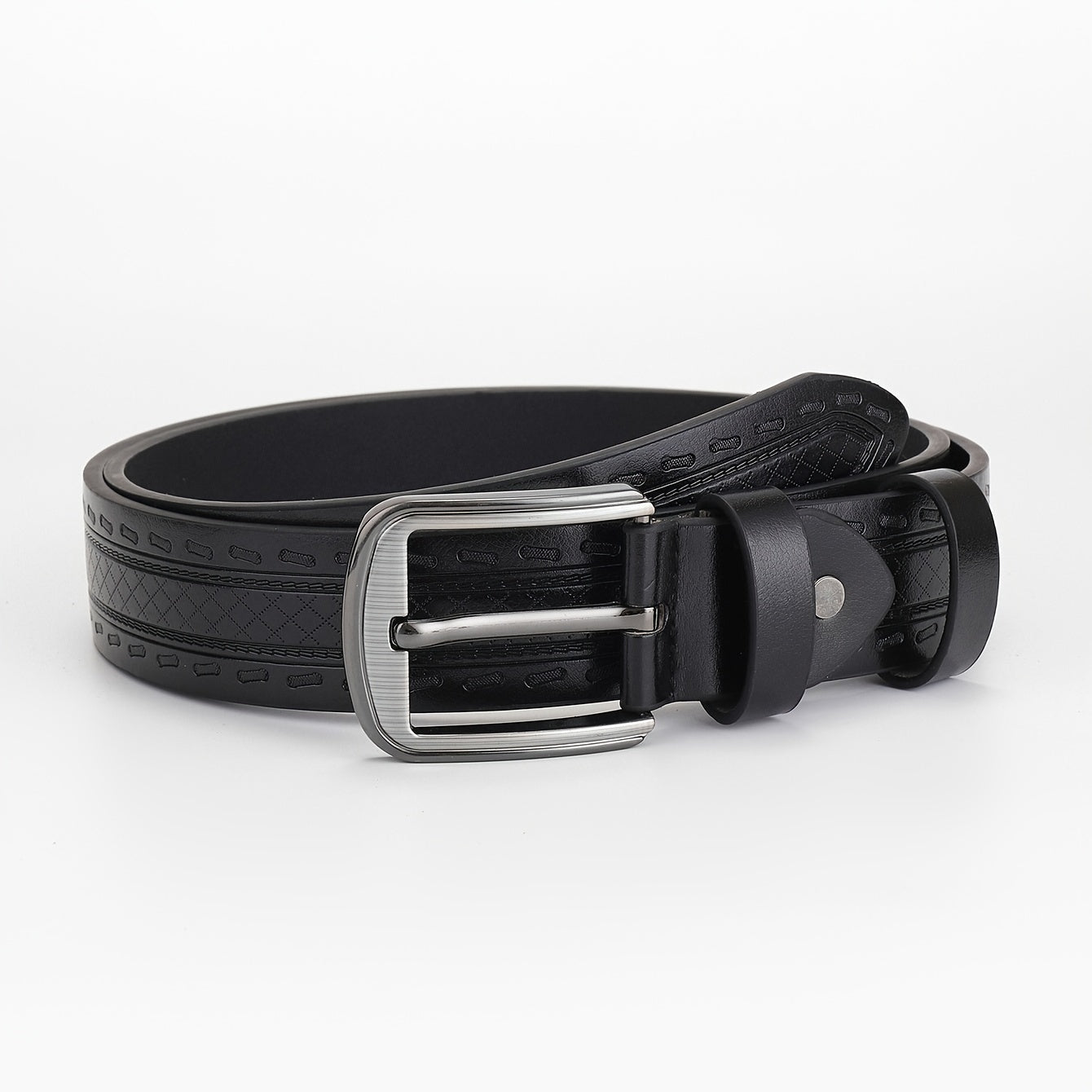 Classic Leather Belt for Work, Business & Casual Wear