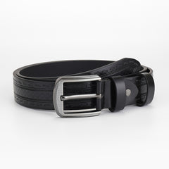 Classic Leather Belt for Work, Business & Casual Wear